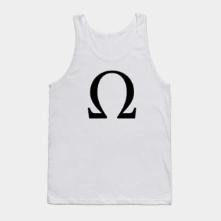 Black Omega Tank Top